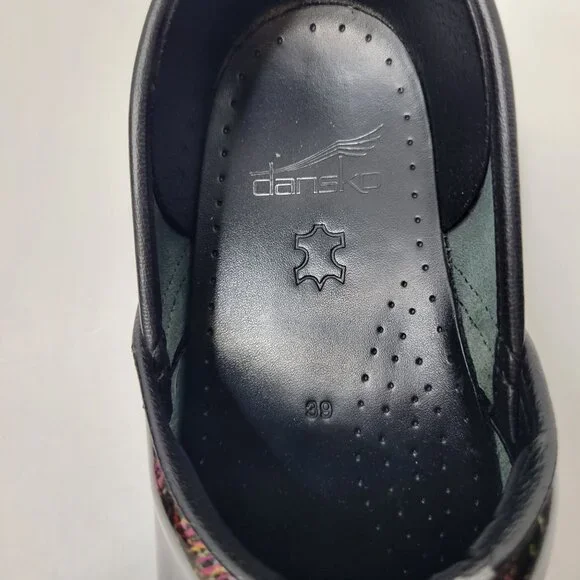 Dansko Women's Size 39 (US Size 9) Clog Shoes Slip On Multicolor - Picture 10 of 11